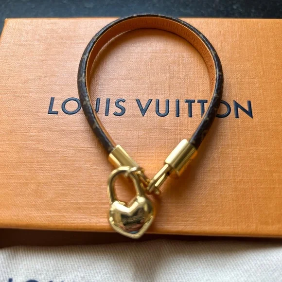 Brand new, never before worn…Louis Vuitton Crazy In Lock Bracelet